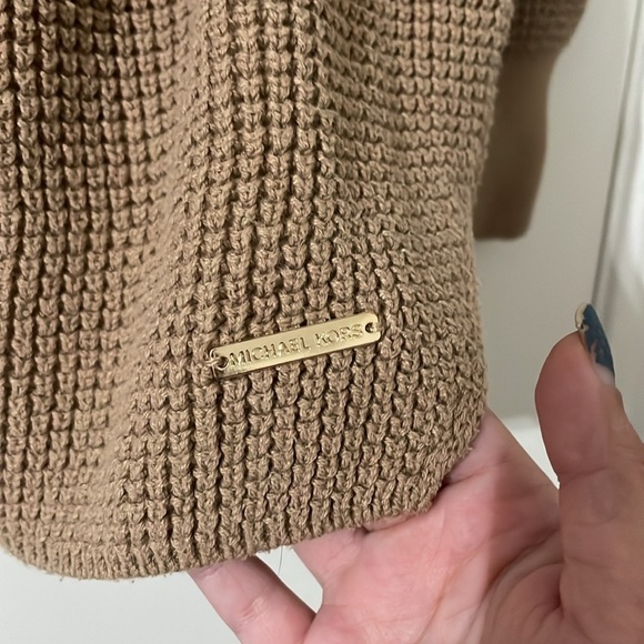 Michael Kors Camel Cowl Neck Sweater - Picture 6 of 8